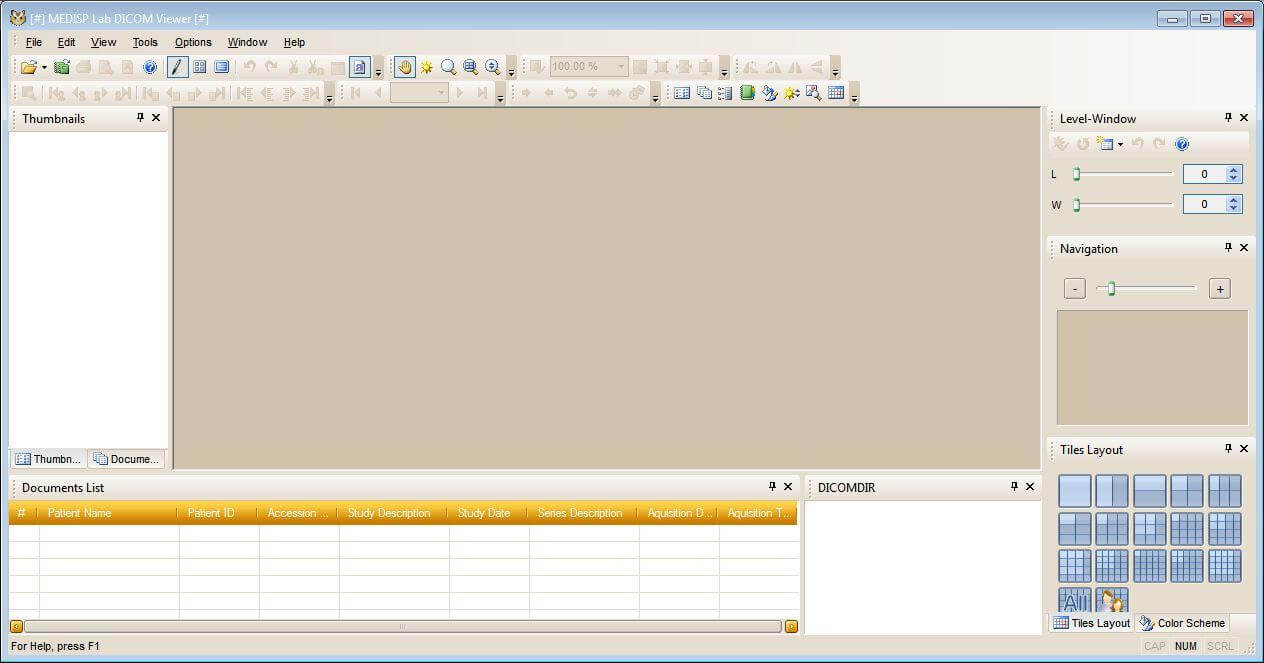 Medisp DicomViewer - Created by PostDICOM